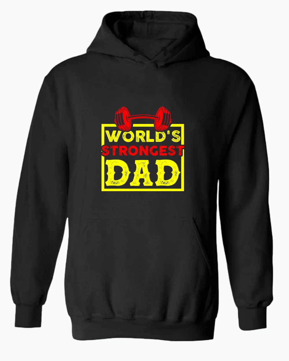 World's strongest dad, hoodie gym dad hoodie