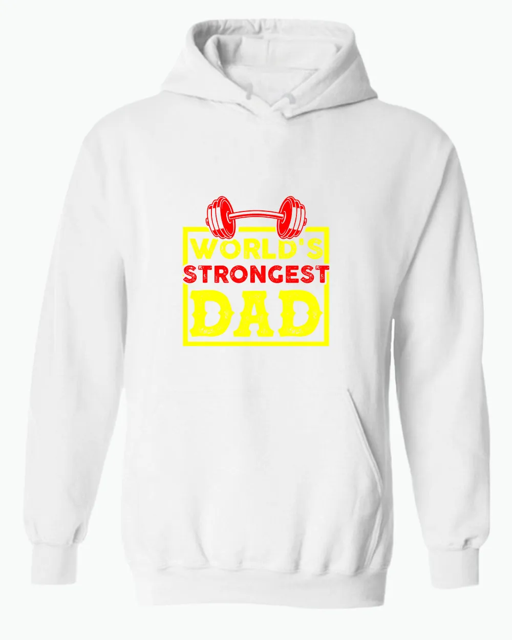 World's strongest dad, hoodie gym dad hoodie