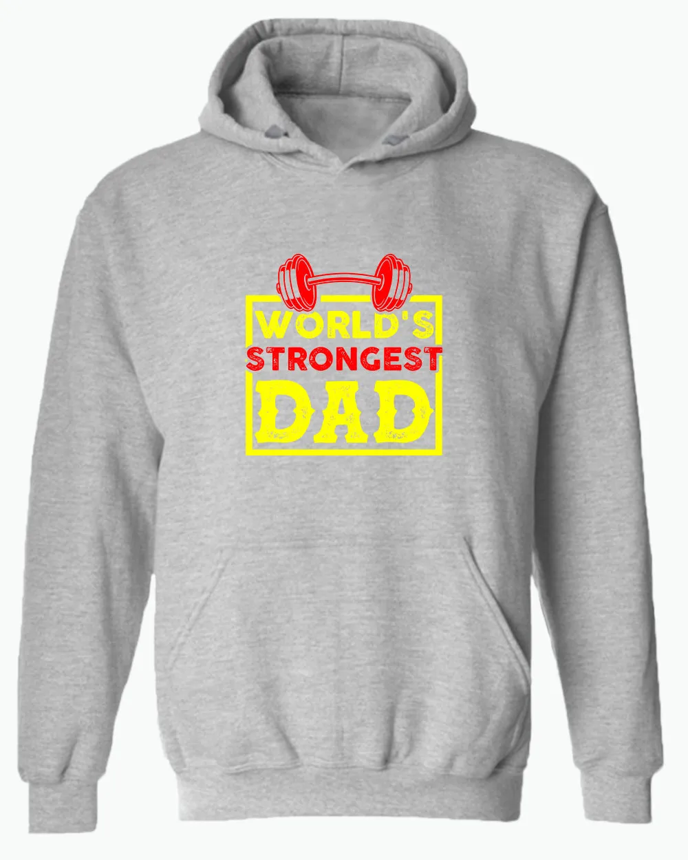 World's strongest dad, hoodie gym dad hoodie