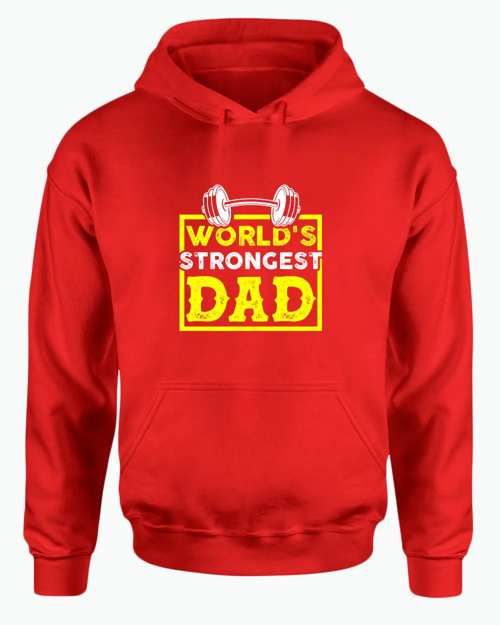 World's strongest dad, hoodie gym dad hoodie