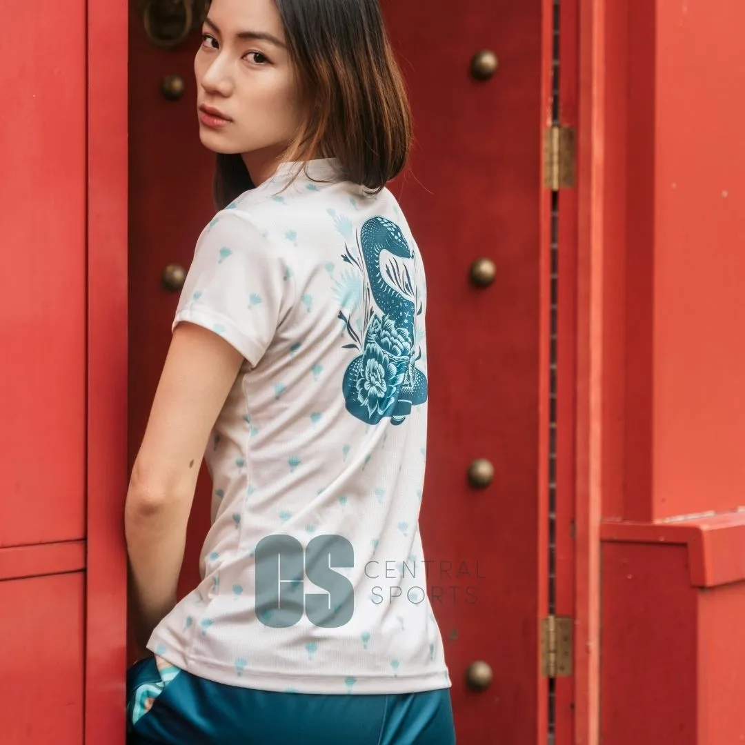 Yonex CNY2025 Coiled Snake Women Tech T-Shirt Ivory